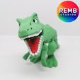 Trex-Remb-Studios-3.png Динозавр Flexi T-Rex | Articulated Trex NO support