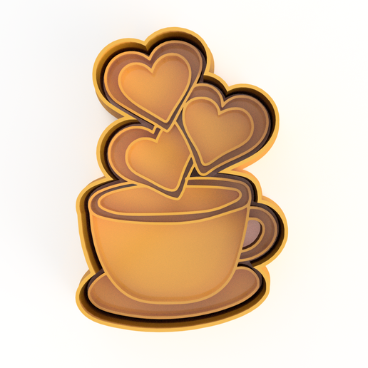 COOKIE CUTTER LOVE LOVE COOKIE CUTTER LOVE 3D model