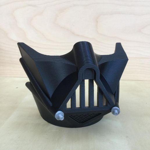 Darth Vader Face Mask - 3D model önizlemesi