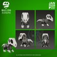 Iguanodon-2.jpg.jpeg Iguanodon Boney Beast 3D Printer File STL