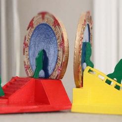 IMG_0861_1.jpg STL file Stargate Bookend・3D printable model to download