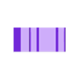 Light_bar.STL 10mm LED-strip holder for 2020 profile