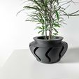 untitled-2083.jpg The Inero Planter Pot with Drainage | Tray & Stand Included | Modern and Unique Home Decor for Plants and Succulents  | STL File