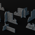 Untitled23.png Ruines modulaires de science-fiction - Kill Team Terrain (Damage Set)