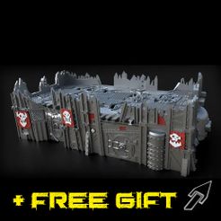 Terrain.jpg Fichier STL ORK TERRAIN FOR KILL TEAM - Édition Fort・Modèle à télécharger et à imprimer en 3D