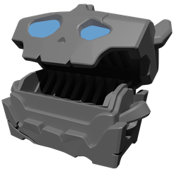 bokoblin-chest2.png Archivo STL Zelda bokoblin chest nintendo switch game holder・Modelo de impresión 3D para descargar