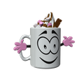 Hot Chocolate Harry.png Harry the Hot Chocolate - Print A Toons