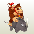 DK5.png DONKEY KONG, DIDI KONG AND RYNO