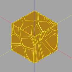 voronoi_box.jpg Télécharger fichier STL gratuit Boîte de Voronoï • Plan pour imprimante 3D, JustinSDK