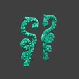 78944.jpg Turquoise Earrings Inspired, Nefera De Nile