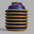 e.PNG Beautiful Cylindrical Vase G / Joli vase cylindrique G