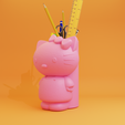 hk1.png Cute Hello Kitty Sanrio Pencil Organizer