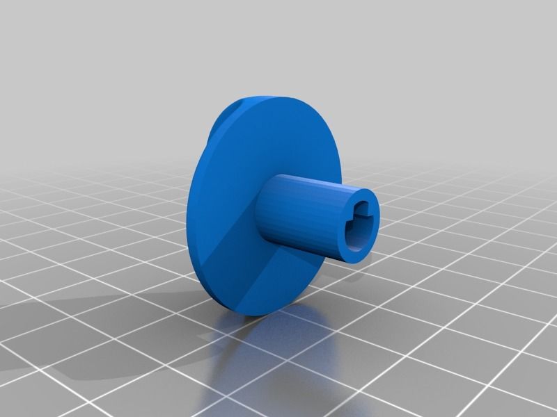 6ff59f97dc750b9b3612584525f7eed0.png Download free STL file Push on knob - "D" shaft • 3D printing design, Dbeck