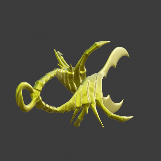🦂 Scorpion kunai from Mortal Kombat 11 - Blazing