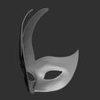 Venetian-Mask-I-a.jpg STL-Datei Venezianische Maske I・3D-druckbares Modell zum Herunterladen