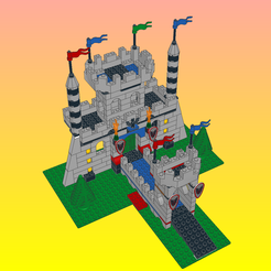 Шаблон-02.png NotLego Lego Castle Model 0045
