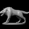 Worg_modeled.JPG Misc. Creatures for Tabletop Gaming Collection