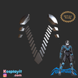 untitled_F-14.png Nightwing Armor 3D Model Digital File - Nightwing Cosplay - Future State Cosplay - 3D Printing- 3D Print - Nightwing Future State
