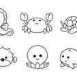 Sea_Creaturen.jpg Cookie Cutters Sea Creatures