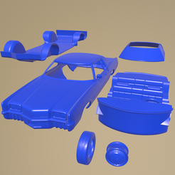 d04_005.png STL file Oldsmobile Toronado Y57 1972 PRINTABLE CAR IN SEPARATE PARTS・3D printable model to download