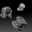 Parts-JPEG.jpg 3D PRINTABLE COLLECTION BUSTS 9 CHARACTERS 12 MODELS