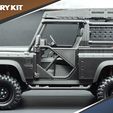 RoofRackKit-Parts3.jpg Mercenary Kit for 3dSets Landy - Roof Rack Kit
