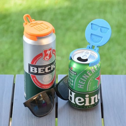 🍺 Beer Protector / Protège-Canette de Bière・ 3MF File for 3D printing・Cults