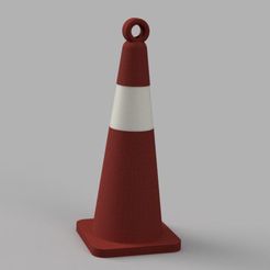 Kun.jpg STL file traffic cone・3D printer design to download