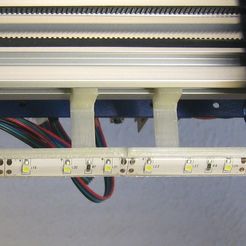 LSM3_display_large.jpg Free STL file LED Strip Mount・3D printing design to download