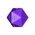 d20 bad luck.stl weighted d20