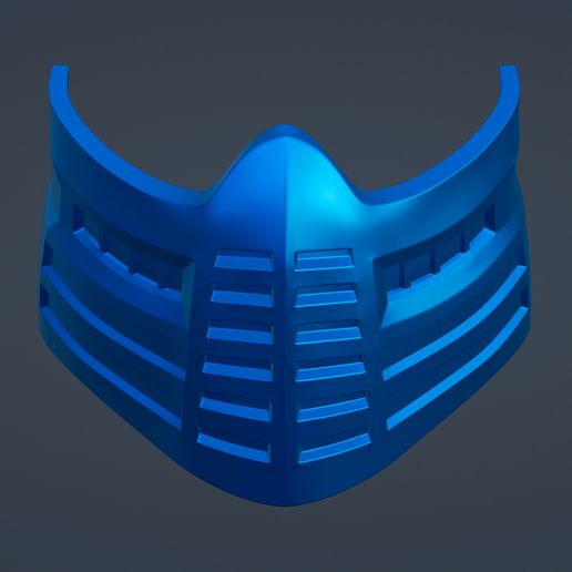 Samurai Mask 3D model
