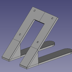 Fichier STL Support ecran pc vertical ⚙️・Modèle pour imprimante 3D à  télécharger・Cults