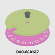D60-MAX17_exploded.png Life/Score Counter D60 : Max 17