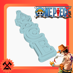 Llavero-Ace-One-Piece.png Key ring Portgas D. Ace (One Piece)