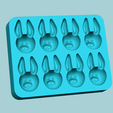 bu5.png Jelly Candy Molding Bunny - Gummy Mould