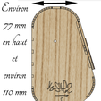 Capture3-avec-mesures.png (DXF) Sac à mains Design découpe Laser en bois (3mm) / Design Wooden bag Laser Cut