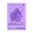 magician´s valkyria.stl Magician`s Valkyria Card-Yugioh