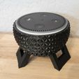 918a7d25-242a-4d63-8b6b-09f643205102.jpg Epcot Spaceship Earth Amazon Echo Dot 2nd Gen Stand with Cover