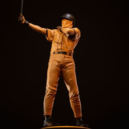 ⚾ Ichiro Suzuki Baseball Legend – High-Detail 3D Printable Sports