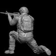 BPR_Render3.jpg STL file SPECIAL FORCES SOLDIER CROUCHING SHOOTING・3D printable model to download