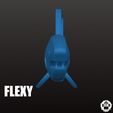 IMG_6987.jpeg FLEXI SHARK flexible articulated SHARK in STL and 3MF digital files