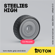 steelies-high.png Steelies High - 22mm Wheel - Multi-offset