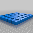 Collapsble5x2_.png Collapsible Wall, Hexagon and Trapezoid Array, for Flexible Printing