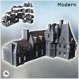 1-PREM.jpg Modern city pack No. 3 - Modern WW2 WW1 World War Diaroma Wargaming RPG Mini Hobby