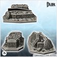 2.jpg Set of two evil coffins with metal chains and gold coins (5) - Creature Darkness War 15mm 20mm 28mm 32mm Medieval Dungeon