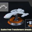 Axalon_FS.jpg [Iconic Ships Series] Axalon from Transformers Armada