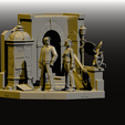 broken-sword-diorama-gargoyle1.png Broken Sword Ps1 Diorama George Stobbart