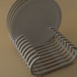 DISH-HOLDER.jpg Free STL file Dish holder・3D print design to download
