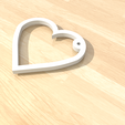 5.png heart-simple 3D print model