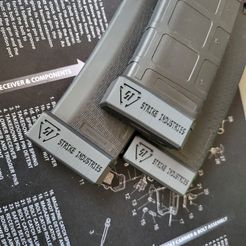 Strike-x-3.jpg STL-Datei Strike Industries Mag Grundplatte・3D-Druckvorlage zum Herunterladen
